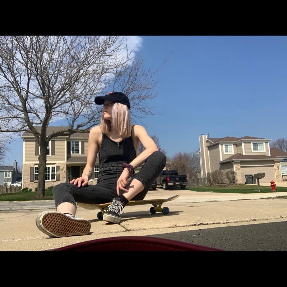 Full Dark Charcoal Grey Denim Jumpsuit